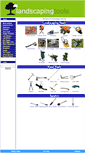 Mobile Screenshot of landscapingtools.co.uk